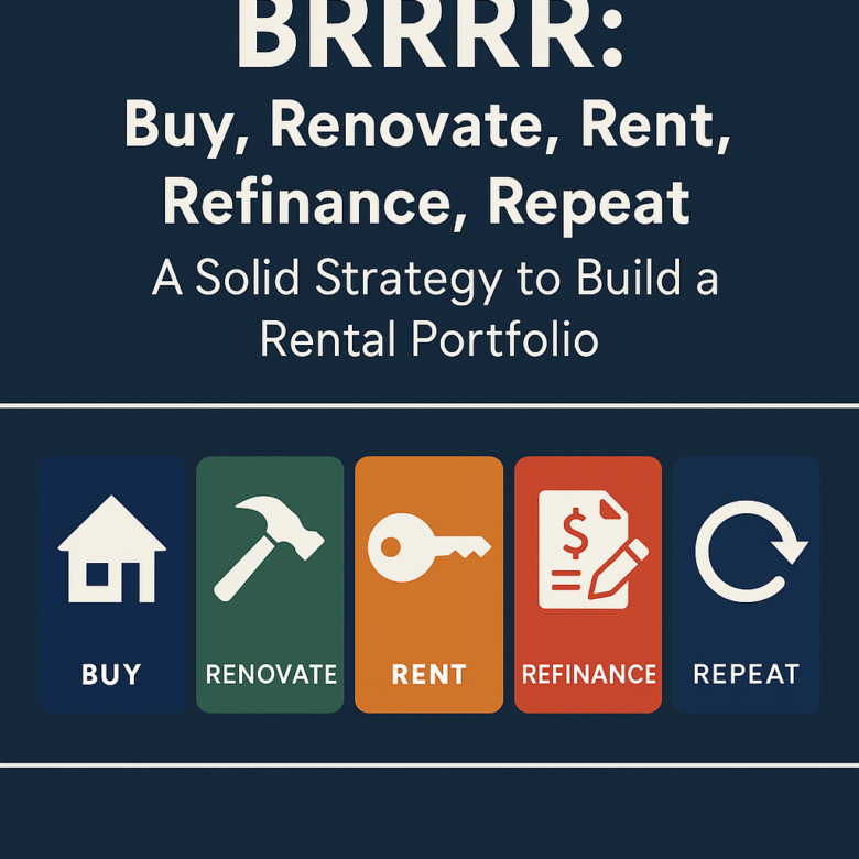 BRRRR – Buy, Renovate, Rent, Refinance, Repeat – Solid strategy to build a rental portfolio